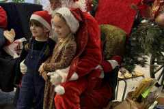 Julemanden med børn